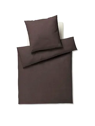 JOOP | Flanell Bettwäsche SOFT 70x90cm/140x200cm Jade | hellgrau